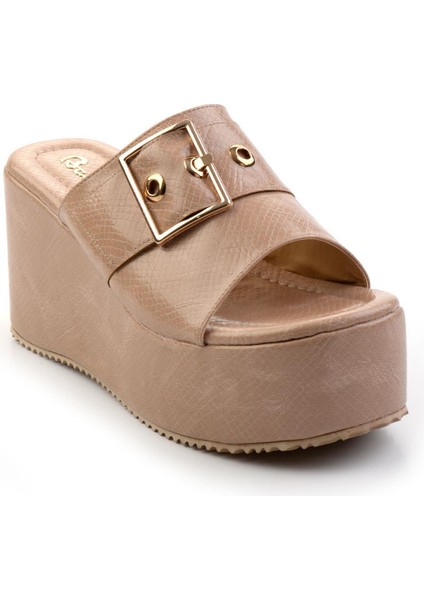 Bej Kadın Terlik K04209230007 fiyatları