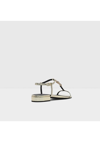 Vınetta-Tr Sandalet Düz Sandalet - Gold fiyatları