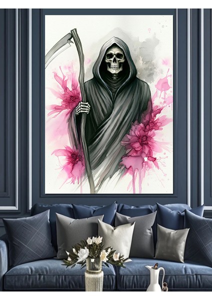 Ölüm Meleği Dekoratif Kanvas - Mdf Ahşap Tablo fiyatları