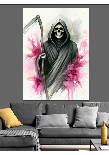 Ölüm Meleği Dekoratif Kanvas - Mdf Ahşap Tablo modelleri
