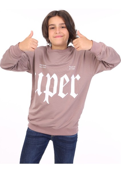 Erkek Çocuk Baskılı Sweatshirt fiyatları