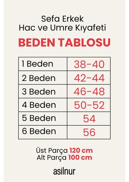 Sefa Erkek Hac ve Umre Kıyafeti Ikili Takım Beyaz fiyatları