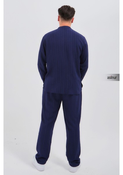Sefa Erkek Hac ve Umre Kıyafeti Ikili Takım Lacivert fırsatları