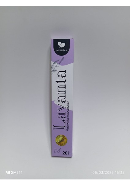 Çubuk Tütsü Lavanta (Lavander) 60 Adet(3 Paket) Layansaa