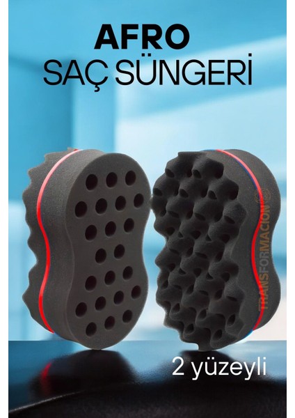 Kıvırcık Afro Saç Süngeri