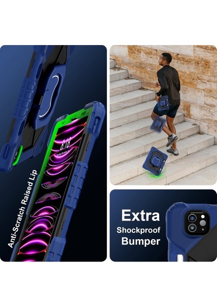 iPad Pro 11 2022 Air 10.9 2022 Için Silikon Hibrit Pc Kılıfı (Yurt Dışından) indirimleri