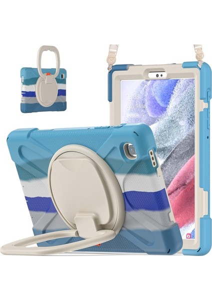 Samsung Galaxy Tab A7 T220 / T225 Silikon Pc Kılıfı Gül Altın (Yurt Dışından)