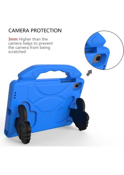 Samsung Galaxytab A7 10.4T500/T505 Için Eva Malzeme Çocuk Tablet Koruyucu Kılıf——mavi (Yurt Dışından) fiyatları