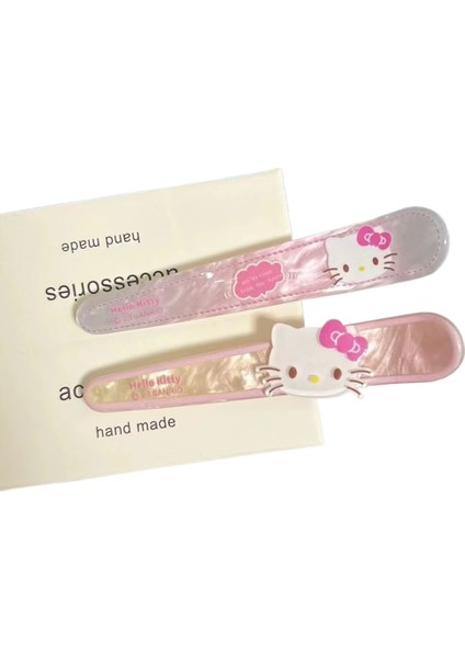 Şeker Rengi Sanrio Klipsli Saç Tokası (Yurt Dışından)