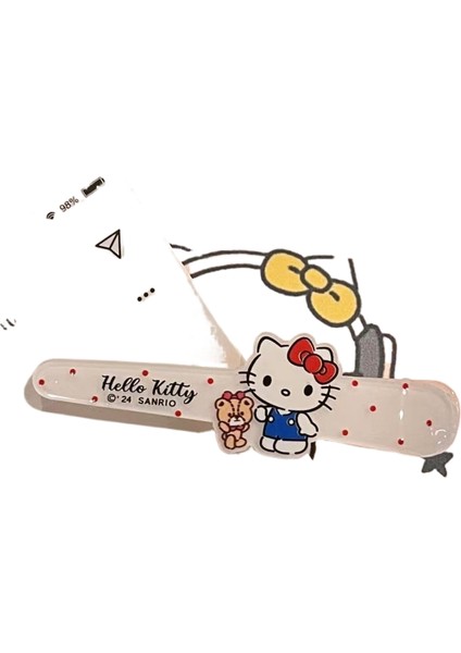 Şeker Rengi Sanrio Klipsli Saç Tokası (Yurt Dışından)