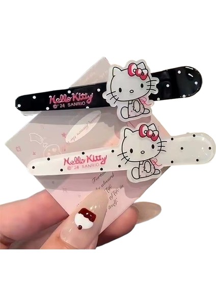 Şeker Rengi Sanrio Klipsli Saç Tokası (Yurt Dışından)