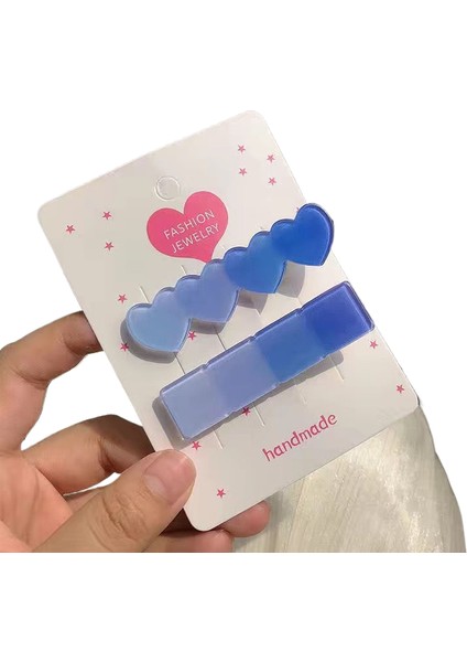 Dopamin Şeker Rengi Yıldız Saç Klipsi (Yurt Dışından)