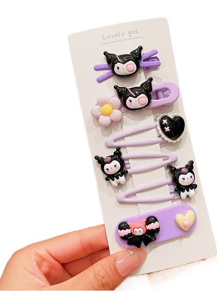 Şeker Rengi Sanrio Klipsli Saç Tokası (Yurt Dışından)