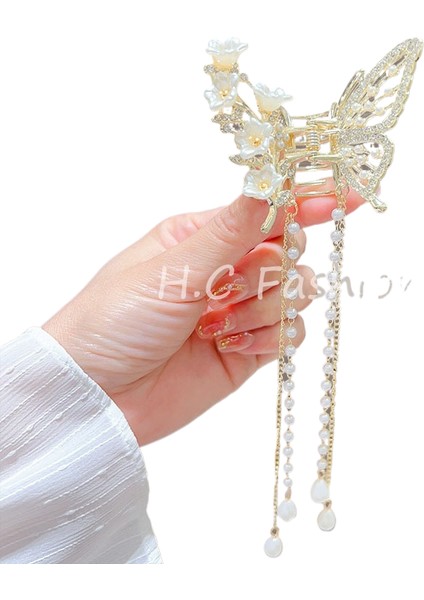 Bükülmüş Klips Başın Arkası Plaka Saç Tek Klips Toka (Yurt Dışından)