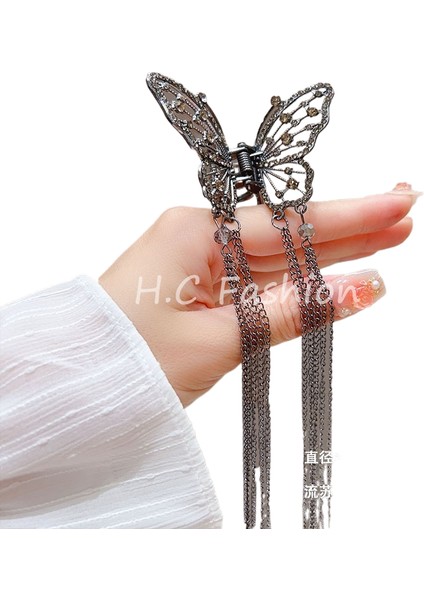 Bükülmüş Klips Başın Arkası Plaka Saç Tek Klips Toka (Yurt Dışından)