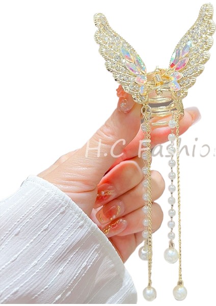 Bükülmüş Klips Başın Arkası Plaka Saç Tek Klips Toka (Yurt Dışından)