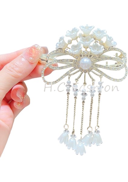 Bükülmüş Klips Başın Arkası Plaka Saç Tek Klips Toka (Yurt Dışından)