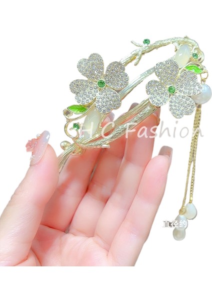 Bükülmüş Klips Başın Arkası Plaka Saç Tek Klips Toka (Yurt Dışından)