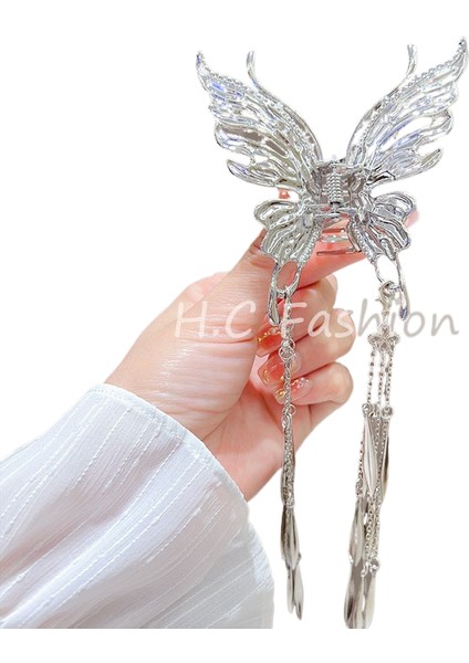 Bükülmüş Klips Başın Arkası Plaka Saç Tek Klips Toka (Yurt Dışından)