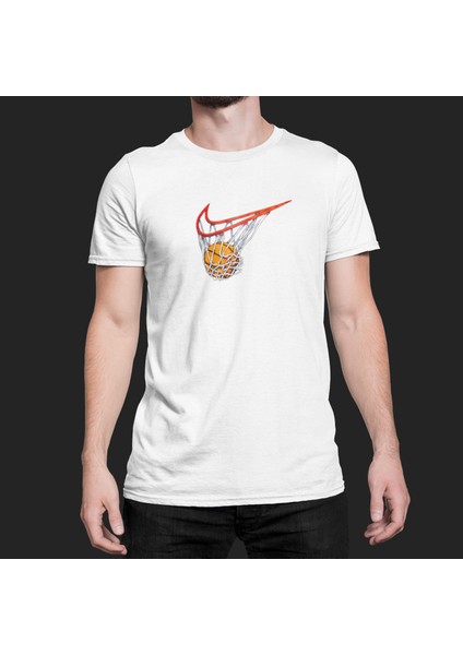 Pota Bisiklet Yaka Yüksek Kalite Baskılı Beyaz T-Shirt modelleri