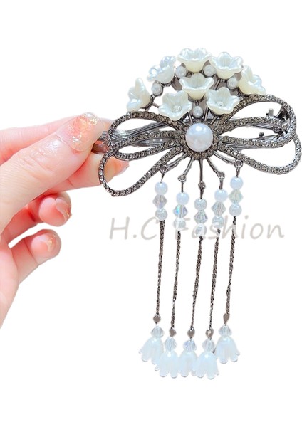 Bükülmüş Klips Başın Arkası Plaka Saç Tek Klips Toka (Yurt Dışından)