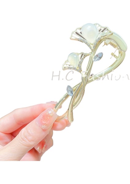 Bükülmüş Klips Başın Arkası Plaka Saç Tek Klips Toka (Yurt Dışından)