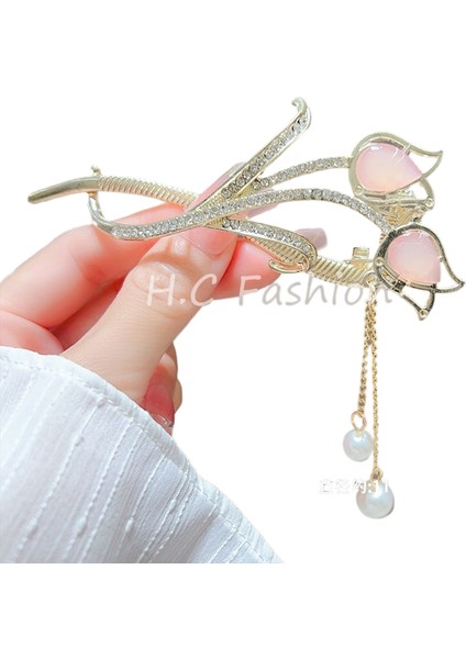 Bükülmüş Klips Başın Arkası Plaka Saç Tek Klips Toka (Yurt Dışından)