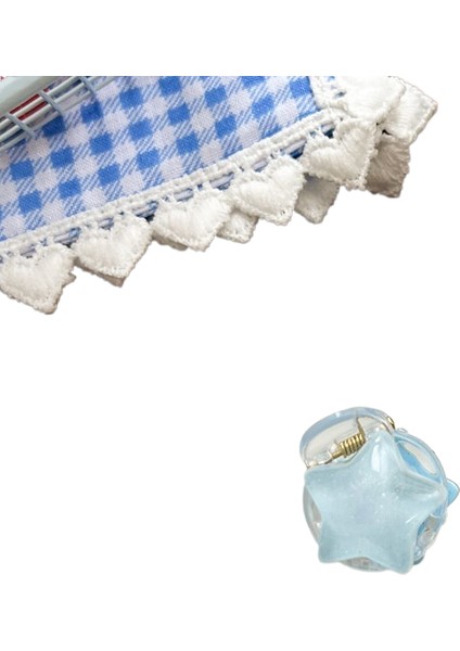 Dopamin Şeker Rengi Yıldız Saç Klipsi (Yurt Dışından)