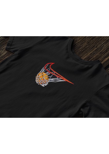 Pota Bisiklet Yaka Yüksek Kalite Baskılı Siyah T-Shirt indirimleri