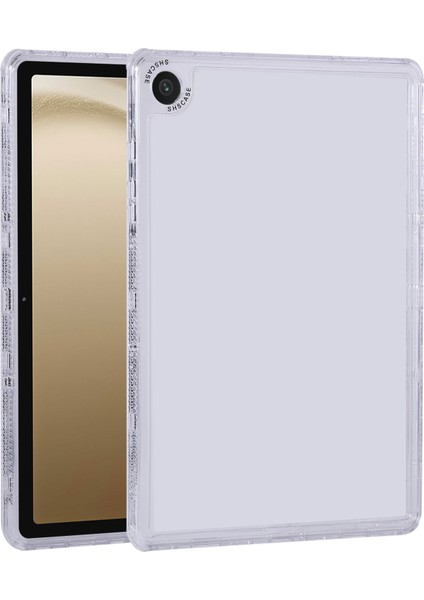 Samsung Galaxy Tab A9+ Şeffaf Kılıf 3'ü 1 Arada Pc + Tpu Darbeye Dayanıklı Tablet Kapağı (Yurt Dışından)
