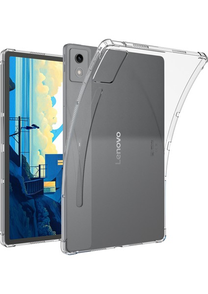 Lenovo Xiaoxin Pad Pro 12.7 (2025) TB373FU / TB375FC Kılıf Darbeye Dayanıklı Şeffaf Tablet Tpu Kapak (Yurt Dışından)