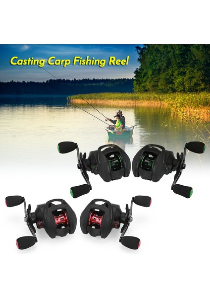 17+1 Bb Manyetik Frenli 8.1:1 Diş Oranlı Tuzak Atma Makineli Balık Tutma Makinesi (Yurt Dışından) fiyatları