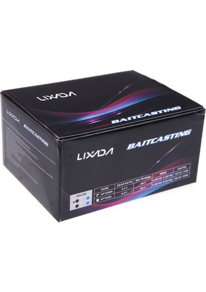 AF103 Yuvarlak Yalıtımlı Tekerlekli Mıknatıslı Balık Tutma Makinesi 6.3:1 Yüksek Hız Mavi (Yurt Dışından) fiyatları