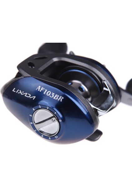 AF103 Yuvarlak Yalıtımlı Tekerlekli Mıknatıslı Balık Tutma Makinesi 6.3:1 Yüksek Hız Mavi (Yurt Dışından) indirimleri