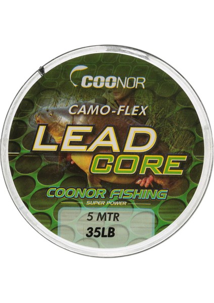 Leadcore Tarakalı Kamufle Balık Tutma Kurşun Çekirdekli Teli Balık Tutma Aleti (Yurt Dışından)