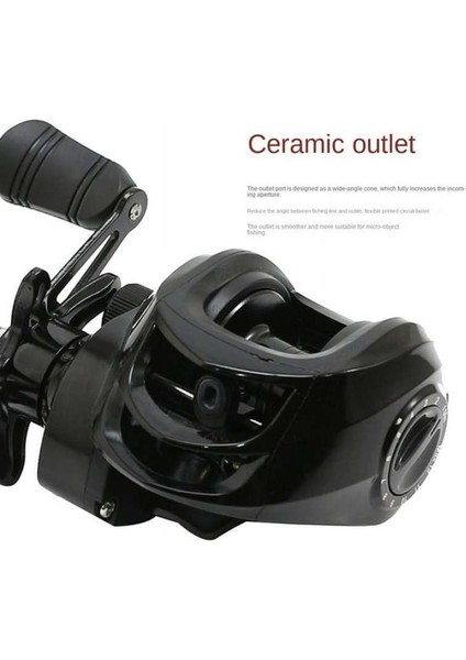 Damla Tekerlekli Balık Tutma Lastikli Tekerleği 18+1 Eksenli 7.2:1 Yüksek Vitesli (Yurt Dışından) modelleri