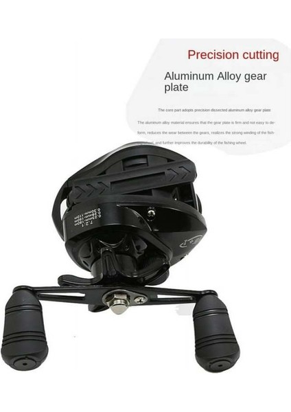 Damla Tekerlekli Balık Tutma Lastikli Tekerleği 18+1 Eksenli 7.2:1 Yüksek Vitesli (Yurt Dışından) fırsatları