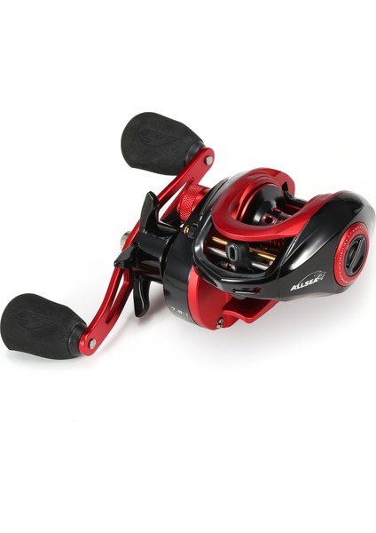 12+1 Top Kaydırmalı Baitcasting Balık Tutma Makarası Derin ve Sığ Spool'lu 7.8:1 Vites Oranı (Yurt Dışından)