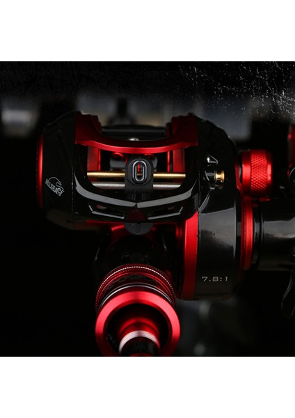 12+1 Top Kaydırmalı Baitcasting Balık Tutma Makarası Derin ve Sığ Spool'lu 7.8:1 Vites Oranı (Yurt Dışından) modelleri