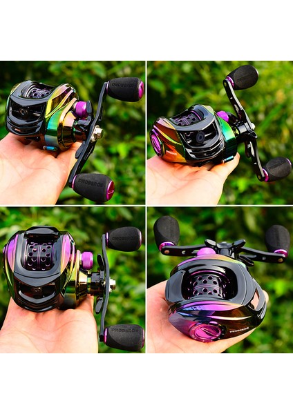 9+1 Bb Yatırımlı Balık Tutma Baitcast Menderesi 7.2:1 Yüksek Hız Sol/sağ El (Yurt Dışından) fırsatları