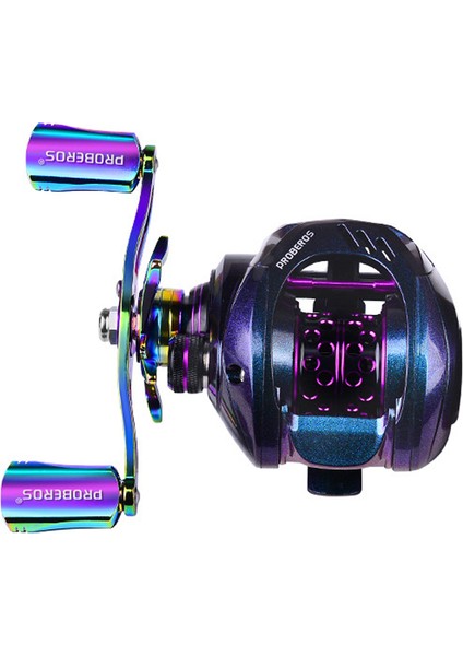 10 Kg'lık Sürükleme Balık Tutma Mıknatıslı Frenli 7.2:1 Vites Oranı Baitcasting Makarası (Yurt Dışından)