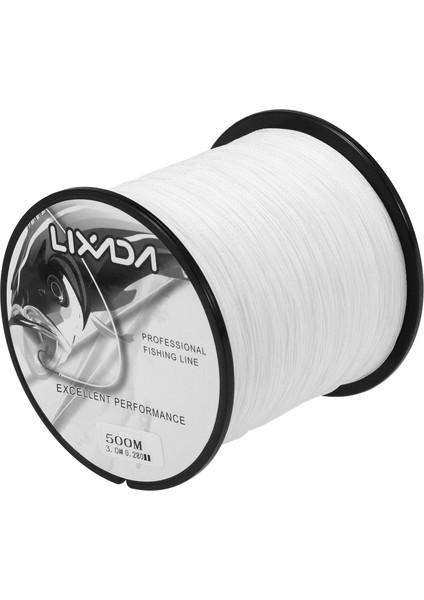 500M Pürüzsüz Pe Balık Tutma Teli, Tuzlu ve Tatlı Su Için 4 Teli (Yurt Dışından)