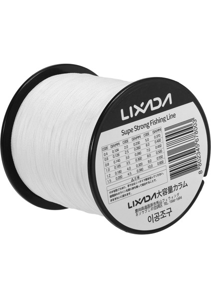 500M Pürüzsüz Pe Balık Tutma Teli, Tuzlu ve Tatlı Su Için 4 Teli (Yurt Dışından) fırsatları