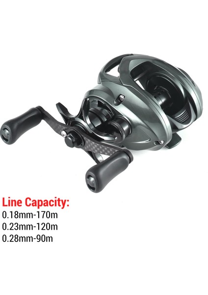 5+1bb Balık Tutma Baitcast Makinası Yüksek Hızlı 4.5 - 5 kg Sürüklük (Yurt Dışından) modelleri