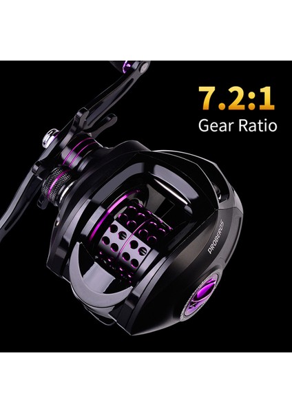 3+1 Bb Bilyalı 7.2:1 Taşınabilir Balık Tutma Baitcasting Makarası (Yurt Dışından) modelleri