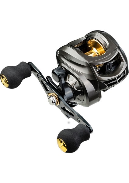 Balık Tutma Makinesi Baitcaster 7.2:1 Yüksek Hızlı, Maksimum 18LB Sürtünme (Yurt Dışından)