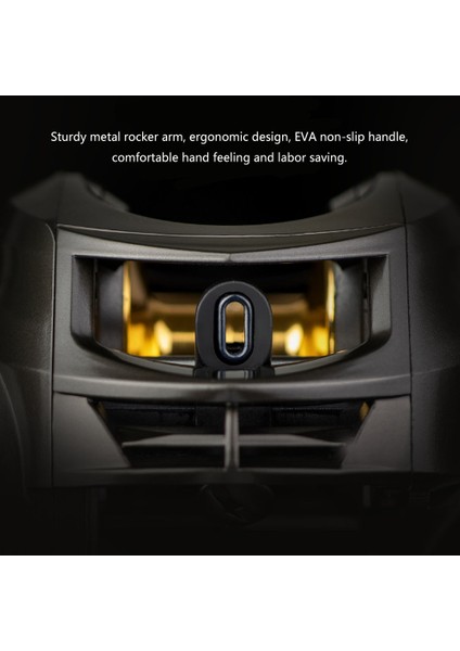 Balık Tutma Makinesi Baitcaster 7.2:1 Yüksek Hızlı, Maksimum 18LB Sürtünme (Yurt Dışından) fiyatları