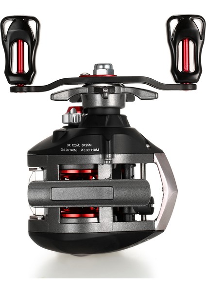 12+1 Bilyalı Baitcasting Balık Tutma Makarası Yüksek Hızlı Manyetik Fren (Yurt Dışından) modelleri