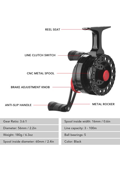 Uçurma Balık Tutma Makarası Yüksek Ayaklı ve Düzgün (Yurt Dışından) fiyatları