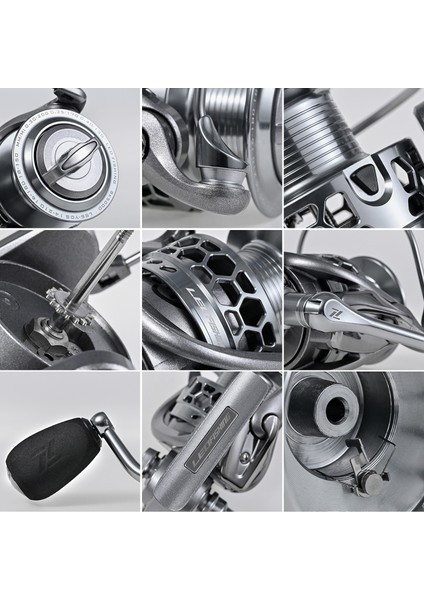 Önden Çekimli Dönen Balık Tutma Makinesi 5.5:1 Vites Oranı 10+1 Yataklı (Yurt Dışından) modelleri